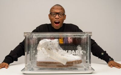 BEYONCE AND ADIDAS SENT ME A SNEAKER IN ICE…LITERALLY