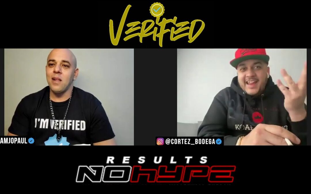 VERIFIEDPODCAST​ CORTEZ BODEGA ON HIS COME UP, BATTLE RAP, SMOKING W/ GURU, NEW RESOLUTIONS ALBUM