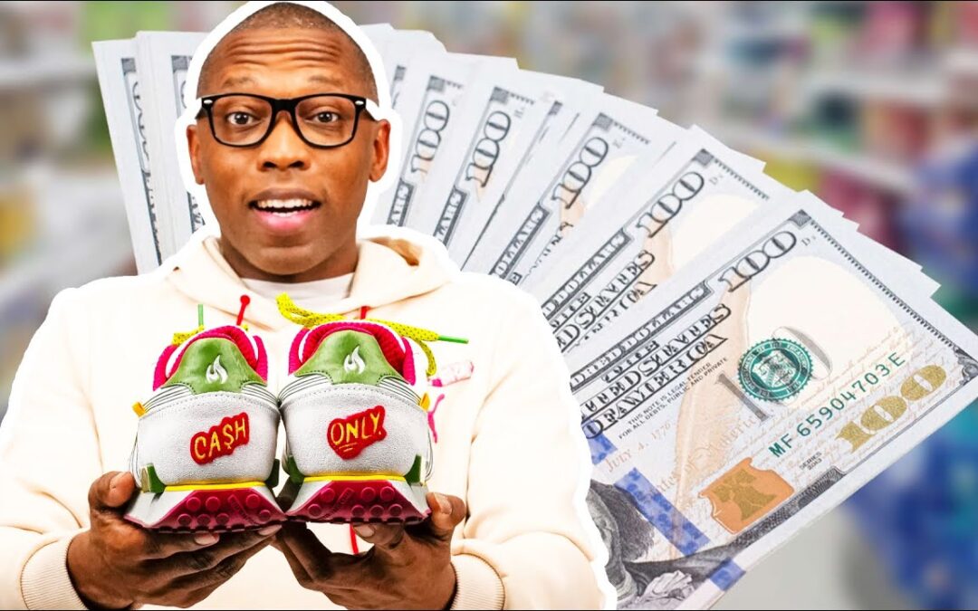 GIVING AWAY CASH FOR SNEAKERS