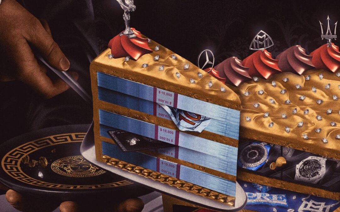 Young Dolph and Rick Ross collab with DJ-Q for “Plenty Cake”