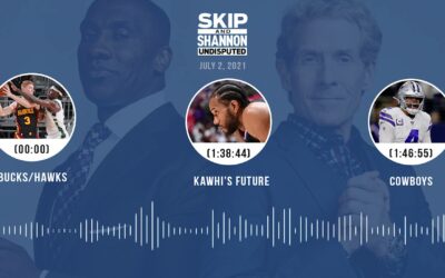 Bucks/Hawks, Kawhi’s future, Cowboys | UNDISPUTED audio podcast (7.2.21)