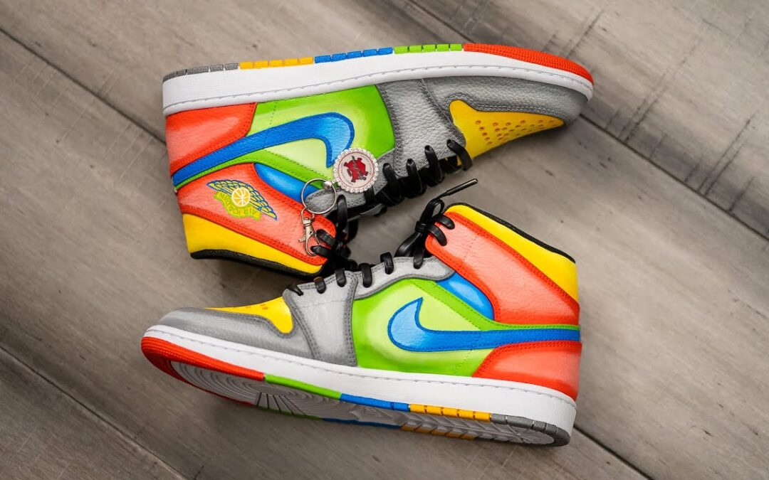 EXCLUSIVE: Air JORDAN 1 Custom “Surface Originals” UNBOXING