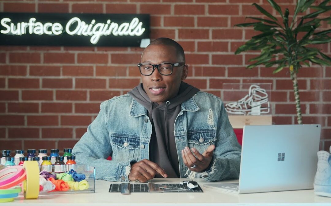 SNEAKER DESIGNS From The Future With Ceeze and Panos Panay