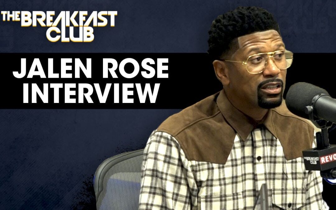 Jalen Rose Speaks On Athletic Mental Health, Chris Webber Truce, Maturity + More